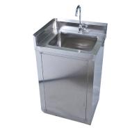 Buy cheap 900mm Knee Operated Stainless Steel Hand Wash Basin SUS201 product