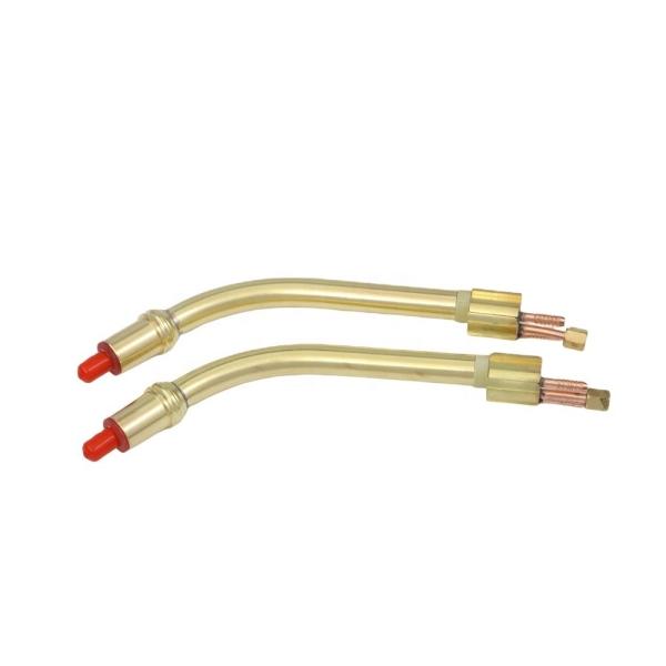 Buy cheap 501D Swan Neck Water Air Cooled Gas Mig Torch For Welding With Golden Color from wholesalers