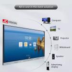 JCVISION Interactive Flat Panel 86 Inch Smart Interactive Screen For School