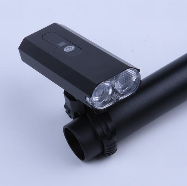 Buy cheap Front Headlight And Free Rear LED Bicycle Tail Light USB Rechargeable Bike Light Set from wholesalers