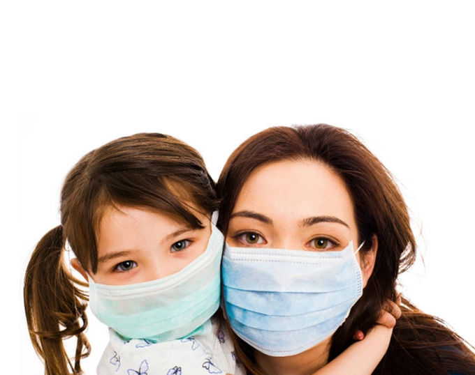 4ply Earloop Anti Pollution Disposable Surgical Face Mask With CE ISO Certification