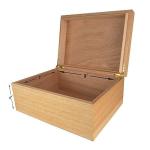 Multifunctional Wooden Lidded Storage Boxes Customized Shape Exquisite Design