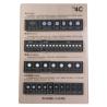 Buy cheap Thick Diamond 4c Chart Standard Diamond Card Display Water Proof For Shop from wholesalers