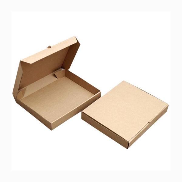 Buy cheap Color Printed Kraft Paper Pizza Box , Paper Takeaway Box For Catering from wholesalers