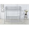 Buy cheap Childrens Metal Twin Loft Bed With Slide from wholesalers