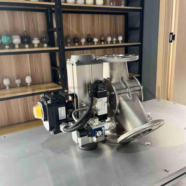 Buy cheap Powder Pneumatic Conveying Diverter Valves Casting Stainless Steel from wholesalers