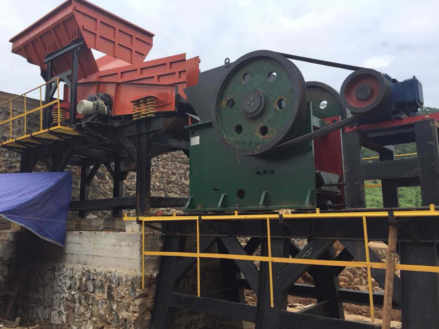 Mining Quarry Granite Basalt Limestone Gravel Crushing Machine
