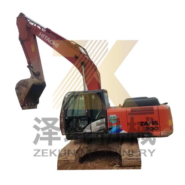 Buy cheap 4475 Working Hours Used Hitachi ZX200 ZX200-3 ZX200-6 Crawler Excavator for Construction from wholesalers