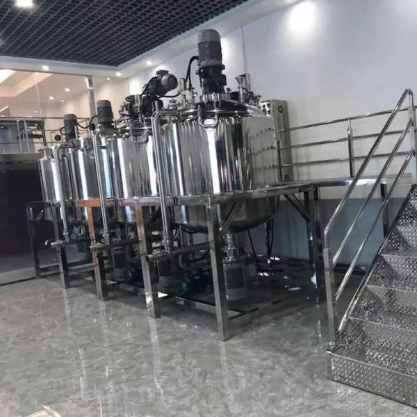 Buy cheap Multipurpose Stable Cream Emulsifier Mixer , Medicine Vacuum Emulsification Machine from wholesalers