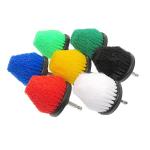 Electric 2.5 Inch Tapered Drill Cleaning Brush PP Material