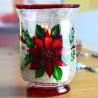 Buy cheap Ice Crack Classic American Glass Hurricane Candle Holder from wholesalers