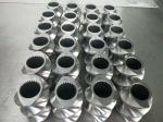 Anti Wear Twin Convey Screw Element CPM9V Material HRC58 - 62 Hardness