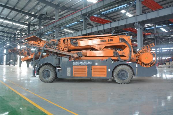 Φ33 - 64mm Rock Drilling Anchoring Cable Trolley Equipment Max Operating Height