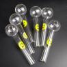 Buy cheap Round All Hand Glass Smoking Pipe 10cm Length Suitable For Adult from wholesalers