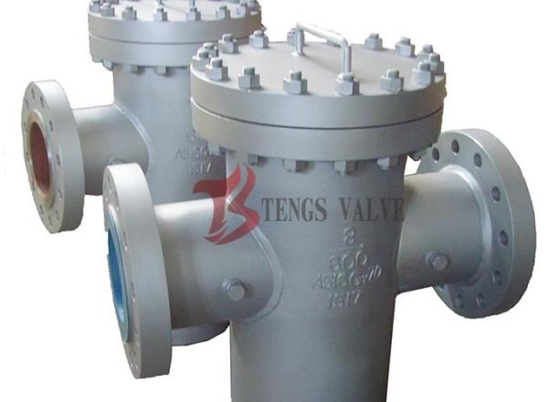 Buy cheap High Pressure Basket Type Filter Fabricated Steel Flange To CL600LB Single Basket from wholesalers