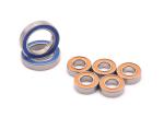 Rubber Seal Miniature Precision Bearings LY121/LY551 Grease Lubrication P0