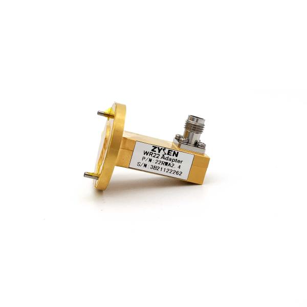 Buy cheap Q Band Waveguide To Coaxial Adapter WR22 2.4mm Female from wholesalers