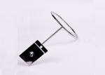 Chrome Steel Round Type Retail Shelf Display Accessories For Hanging /