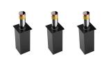 Crash Rated Standard Car Park Bollards Retractable Anti Ram Vehicle Barriers