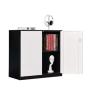 Buy cheap New low-cost bookcase with password 2-door steel office furniture multi-functional filing cabinet from wholesalers