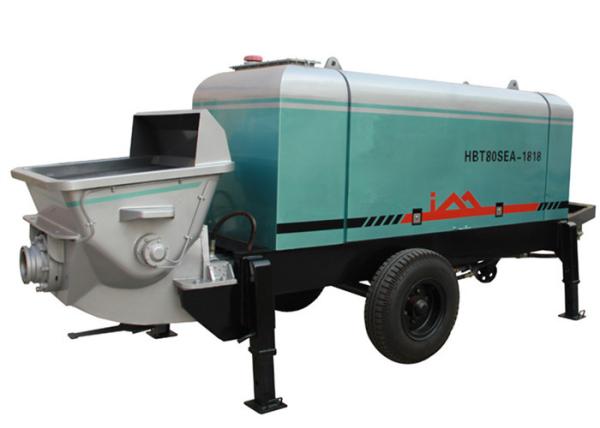 Buy cheap Engineering Construction Concrete Pumping Machine , PLC High Pressure Pump Concrete Truck from wholesalers