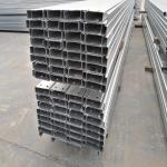 Galvanized Steel C Channel U Section Channel Construction 50*50*3mm