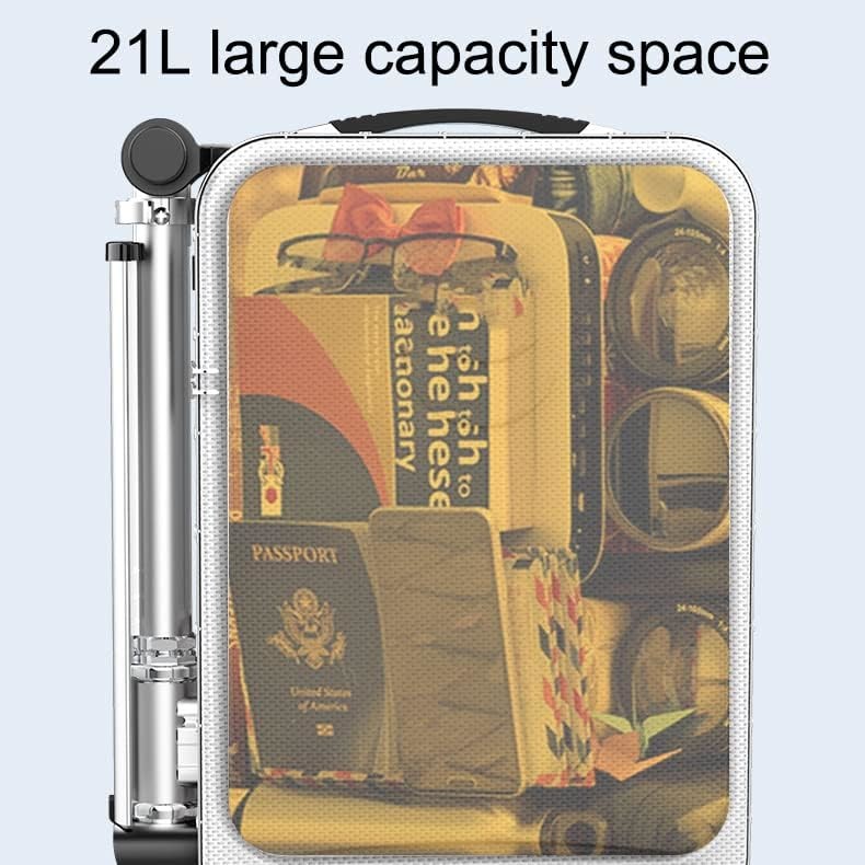 Smart Electric Spinner Trolley Travel Suitcase with TSA Lock 400mm x 200mm x 100mm