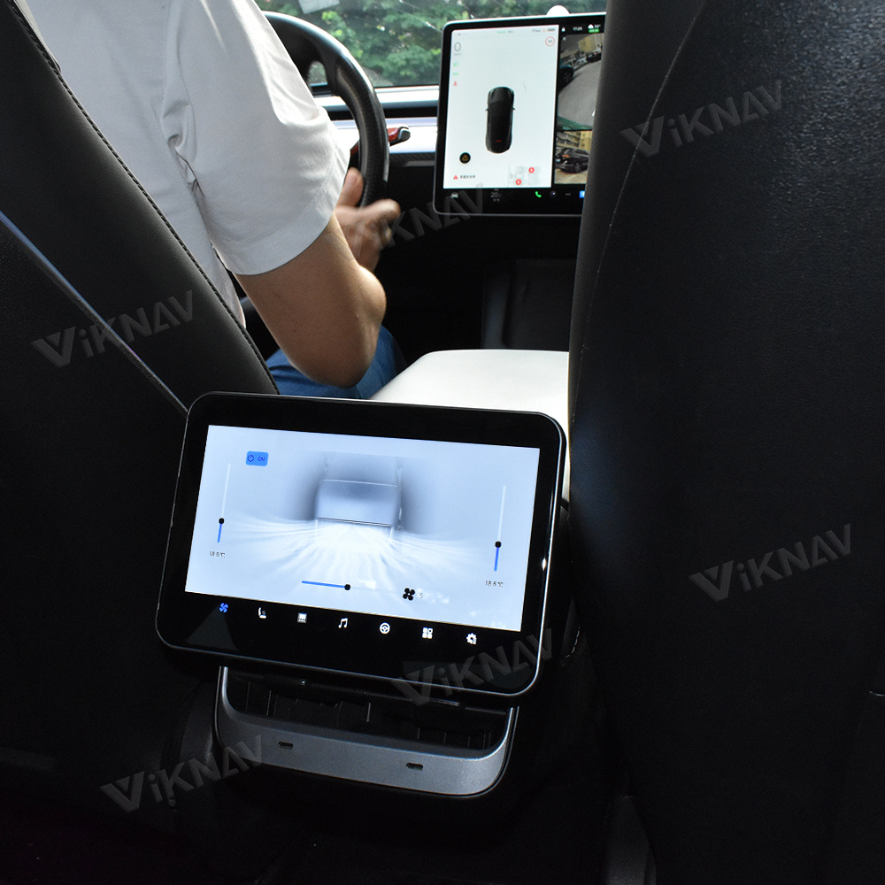 Air Conditional Model 3/Y Tesla Rear Display Back Row Seat CockPit LCD Screen