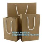 paper carrier bag luxury printed paper gift bag raw materials of brown paper bag