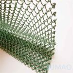 Green Glavanized Stainless Steel Metal Mesh Curtains Coil Drapery