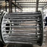 110KV 115KV Galvanized Steel Power Pole Q460C Material Long Service Life