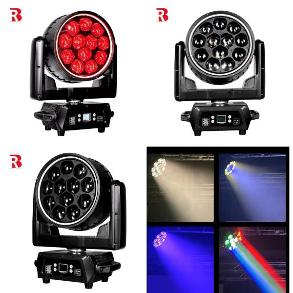 Buy cheap LED RGBW 4in1 DMX 12x40w Beeye Moving Head Wash DJ Stage Light For Night Club from wholesalers