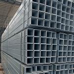 Aluminum Steel Hollow Pipe Hot Dip Gi ERW Steel Box Section