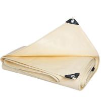 Buy cheap Custom Made PVC Vinyl Tarpaulin High Frequency Welding 580gsm With Eyelet And product
