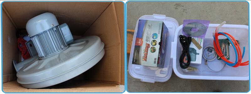 Air blower. air pump, water pump and accessories