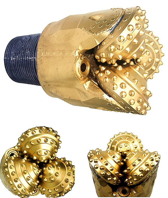 Shirttail Enhancemented Tricone Rock Roller Bits For Soft - Very Hard Formations