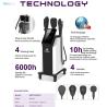 Buy cheap RF 5 Handles Ems Body Sculpting Machine Safety 3600VA Power Consumption from wholesalers