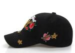 White Cotton Baseball Cap 3D Embroidery Logo 5 Panel 100% Cotton For Outdoor