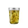 Buy cheap caviar honey jar clear glass jam pickles bottle empty wide mouth mason jar from wholesalers