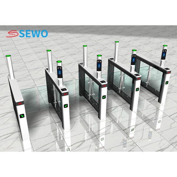 Buy cheap RFID Swing Gate Barrier Access Control Turnstile Gate With RFID IC ID Card Reader from wholesalers