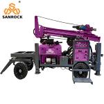 Trailer Mounted Water Well Drill Machine Rotary Bore Hole Hydraulic Water Well