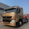 Buy cheap 430hp Used Tractor Trailer Sinotruk Howo T7H 10 wheels from wholesalers