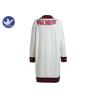 Buy cheap White Women'S Button Down Cardigan Sweaters , Long Oversized Knit Cardigan Lurex Stripes Trims from wholesalers