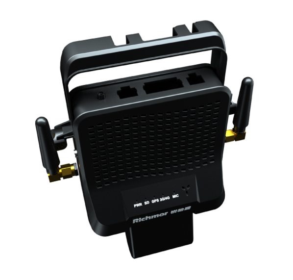 Richmor Smart AI Car Black Box 4 Channel HD Fatigue Detection Dash Cam ADAS for Fleet Management MDVR 360g
