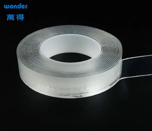 Buy cheap Double Sided Clear Nano Tape Roll Traceless Removable Recyclable from wholesalers