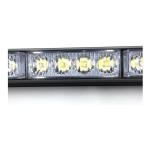 12v/24v Amber/Blue/Red/White Strobe LED Flashing Light Bar for Emergency Car