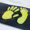 Buy cheap Printed Logo Plain Black Elastic Band Heat Transfer Silicone Brush from wholesalers