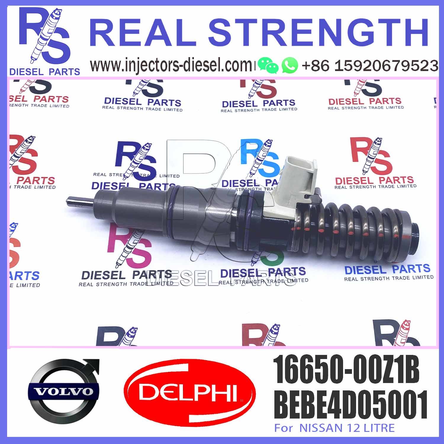 High Quality Common Rail Diesel Engine Fuel Injectors 16650-00Z1B Diesel Engine Fuel Injector