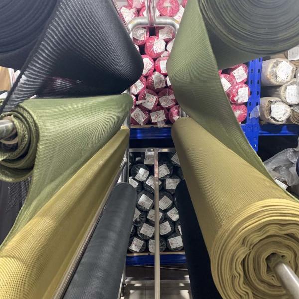 Buy cheap Camouflage Cloth Fabric Canvas Net Knit PU Coating Fabric Green Webbing from wholesalers