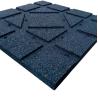 Buy cheap Rubber Horse Stable Mats Heavy Duty 500 X 500 X 30mm Equine Hammer Top Strong Adhesion On The Back from wholesalers